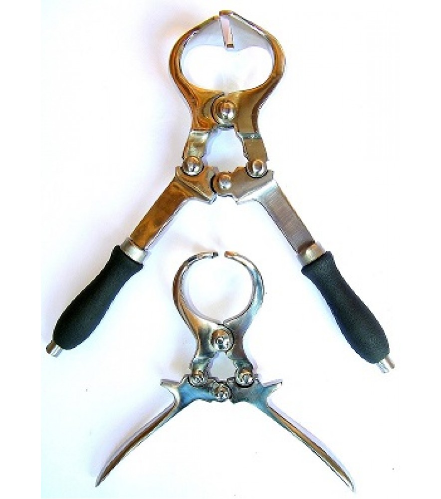 Mouth Speculum White Leather